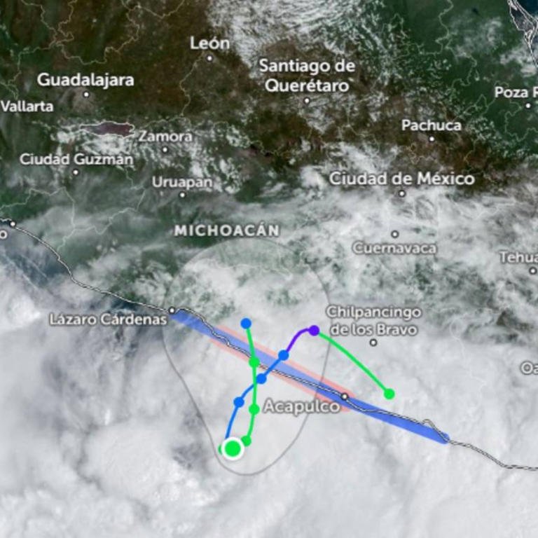 ¡Nos tienen rodeados! Huracán Helene y la tormenta tropical John en México; el próximo será Kristy