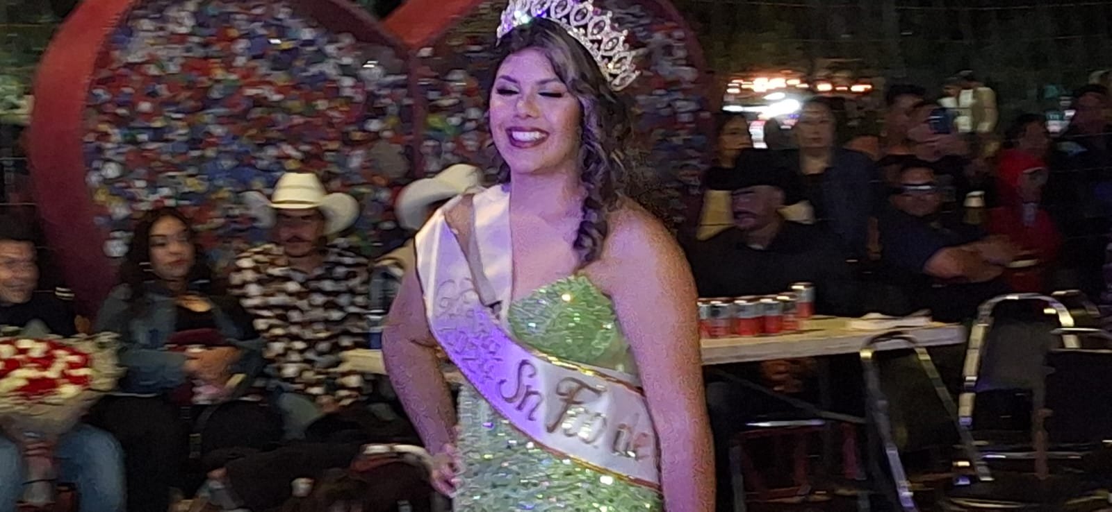 Keily Levario, reina de las Fiestas Patronales de San Francisco de Asís