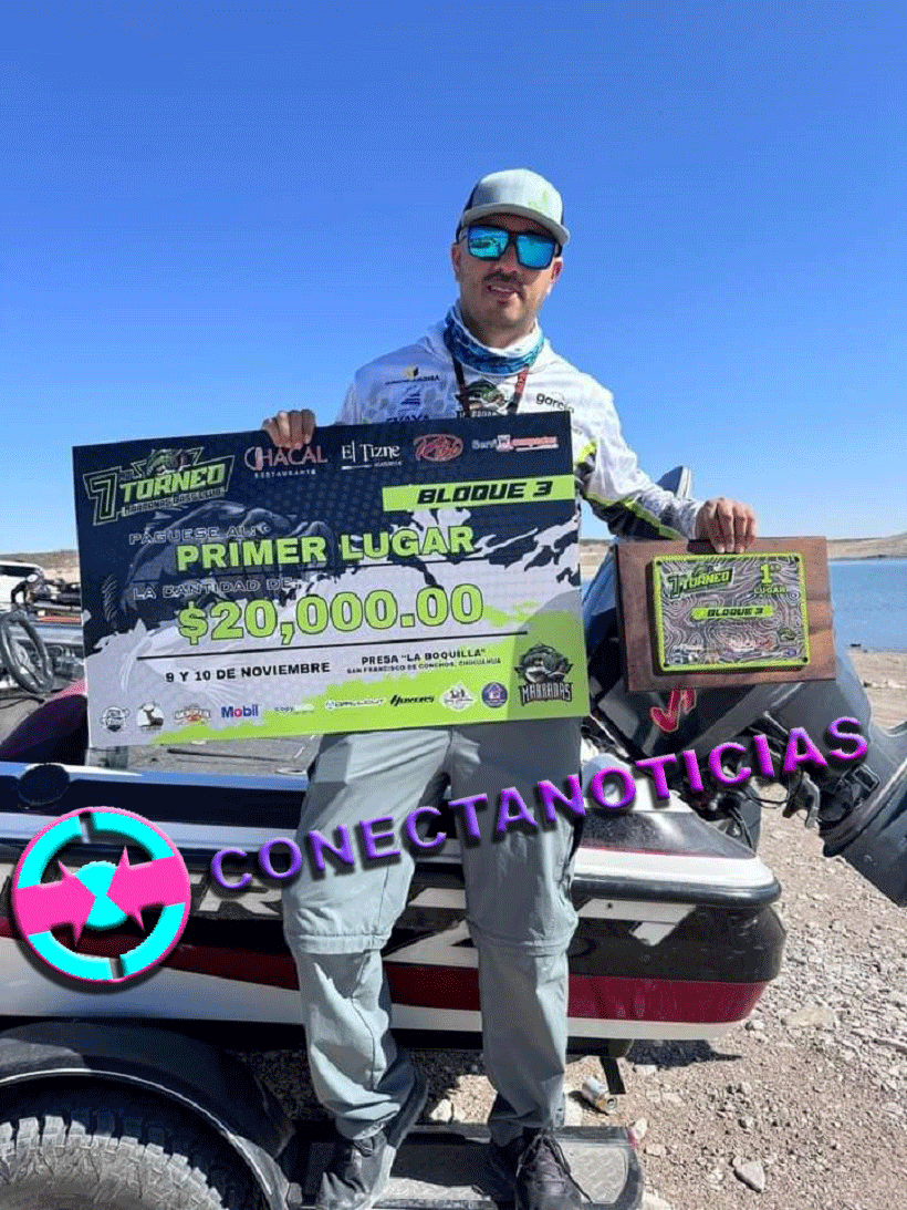 El Camarguense José Annival Martínez Bejarano se corona en el Gran Torneo de Pesca “Marranas Bass Club” 2024