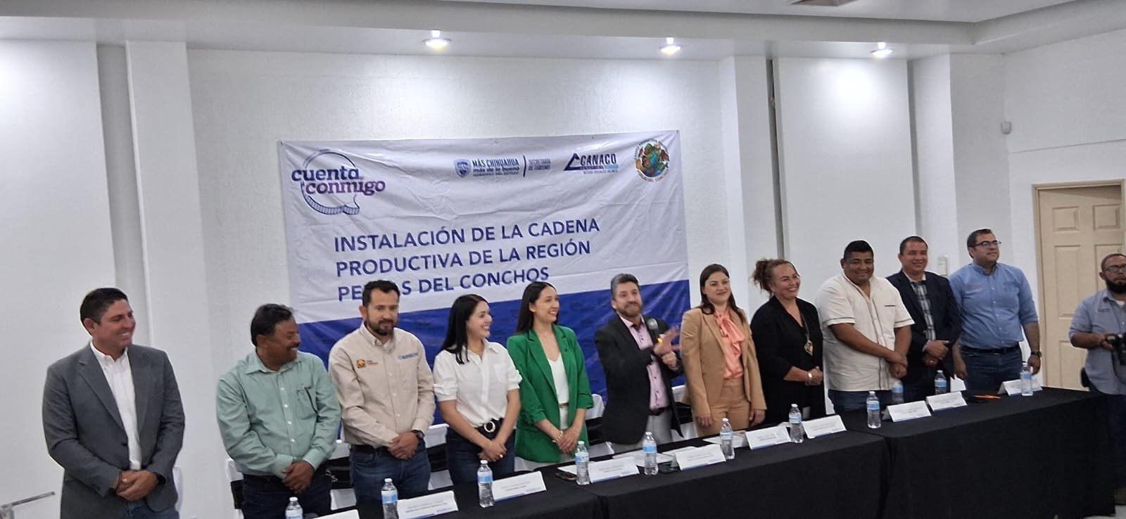 San Francisco de Conchos presente en la instalación de la Cadena Productiva de la región Perlas del Conchos