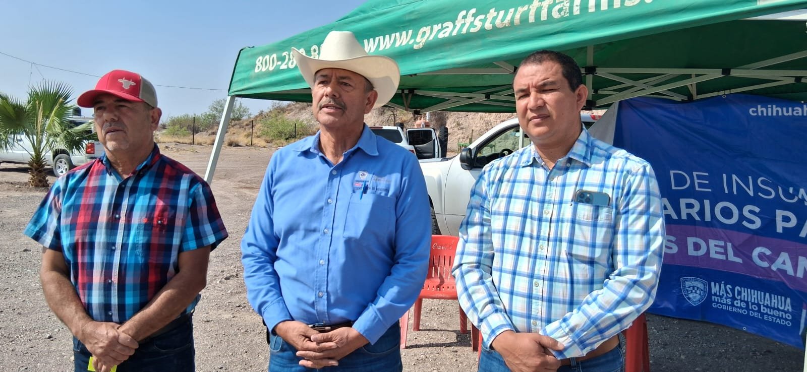 Refrenda La Cruz compromiso con el campo: seguirán apoyos al sector ganadero y agrícola