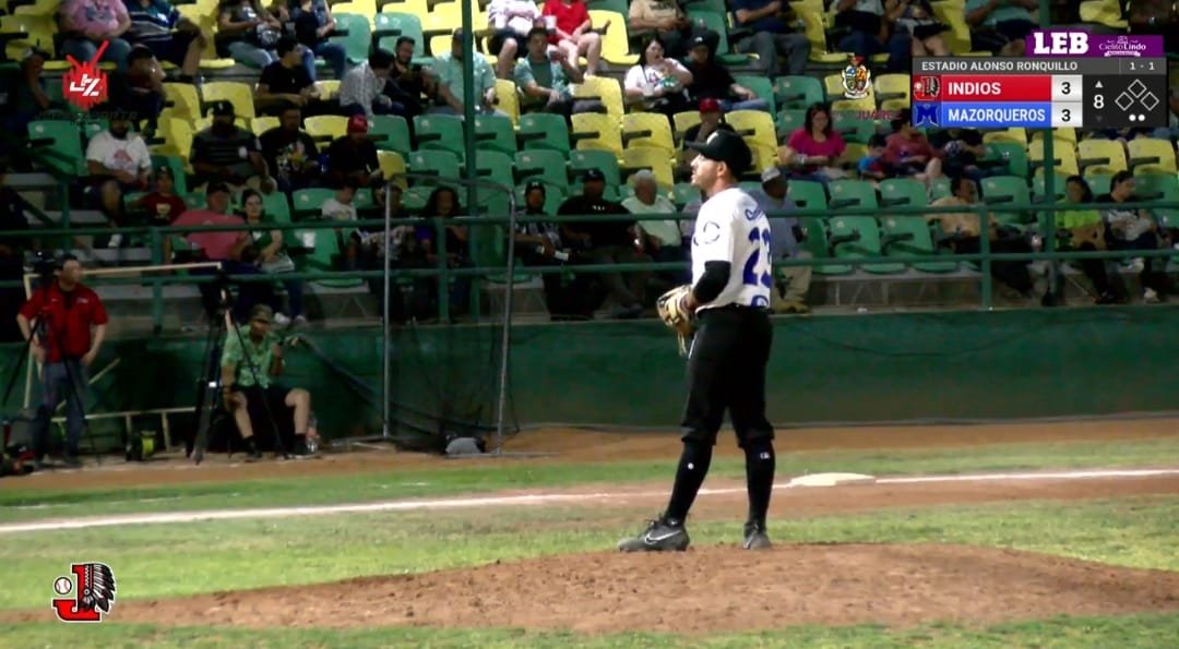 Gran encuentro de pelota en la segunda jornada de la LEB en el Alonso Ronquillo: Mazorqueros vence 6-5 a los Indios de Juárez