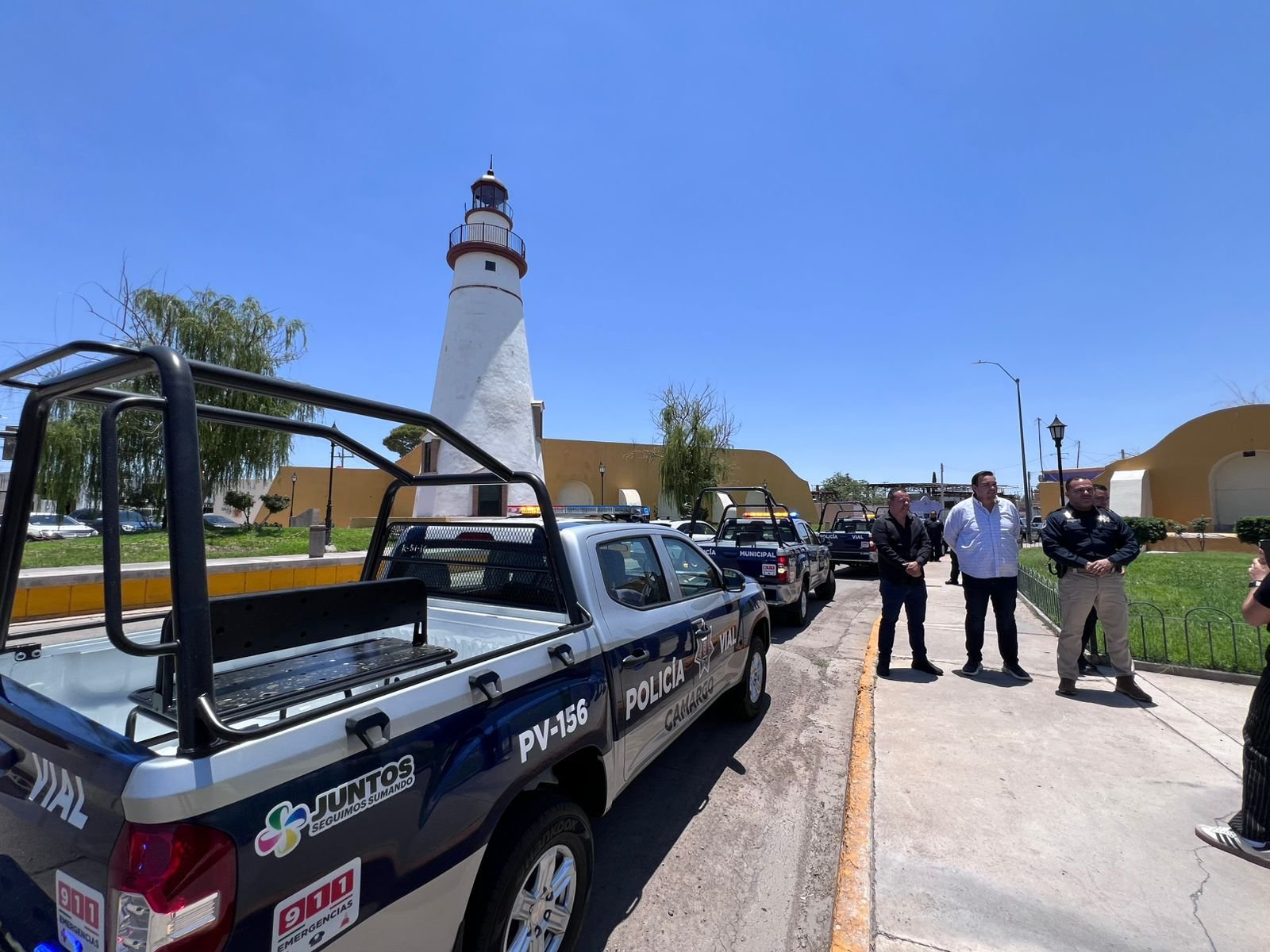 Llegan a Camargo 8 nuevas unidades para Policía Municipal y Vialidad: Inversión 100% municipal