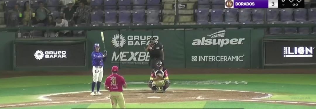 Mazorqueros mejora, pero no le alcanza frente a Dorados: cae 3-1 en el segundo juego de la serie