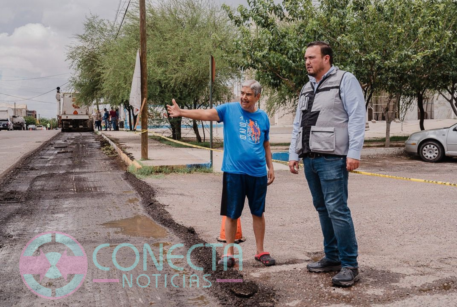 Resalta Jorge Aldana la excelente relación con Gobierno Estatal y las buenas finanzas para la próxima pavimentación de 5 calles