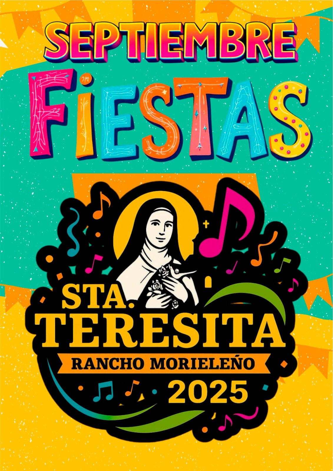 Morieleño se viste de fiesta en honor a Santa Teresita con un fin de semana lleno de tradición y alegría