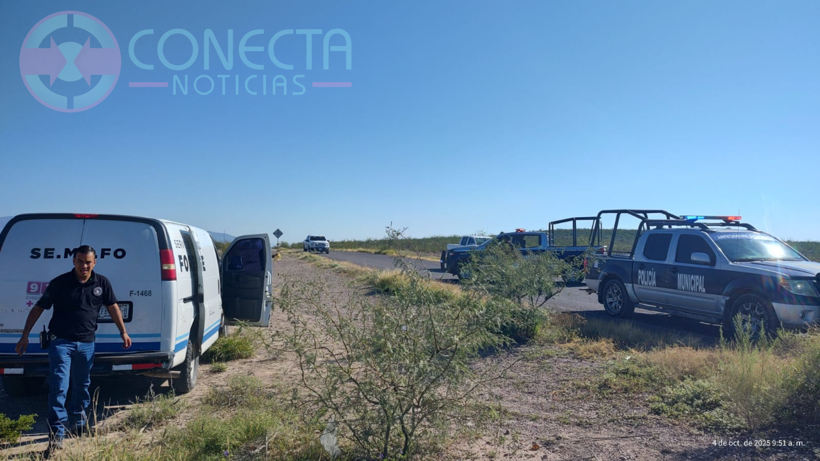 Encuentran cuerpo sin vida en San Francisco de Conchos; tenía reporte de desaparición en Camargo