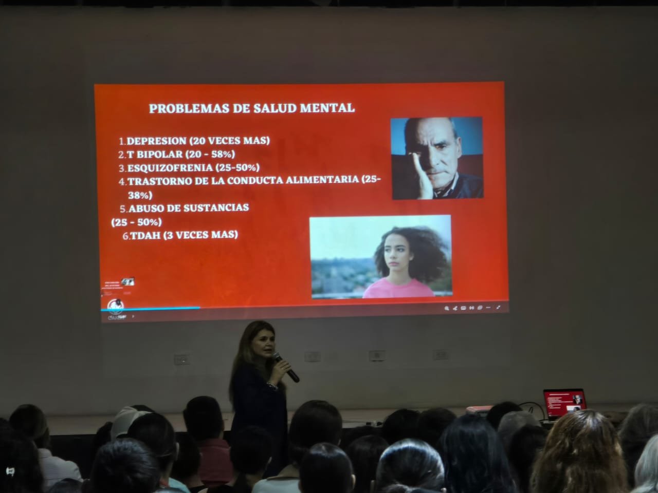 Con gran éxito se lleva a cabo la plática sobre prevención del suicidio impartida por la psiquiatra Moraima Licón y la Lic Consuelo Licon.