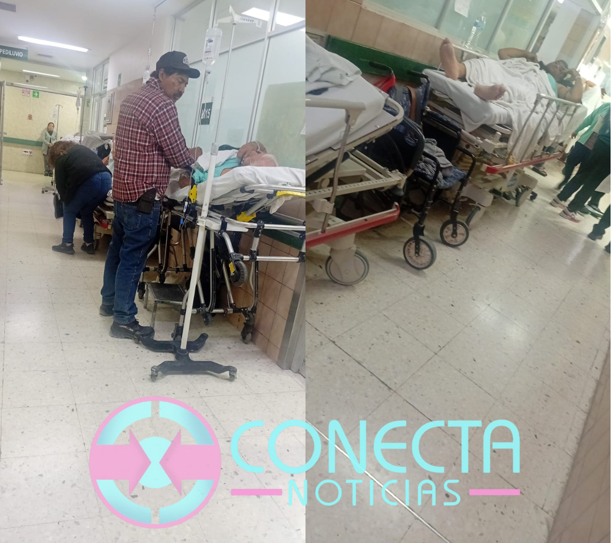 Pacientes del IMSS en Delicias enfrentan largas esperas y falta de espacio en áreas de urgencias
