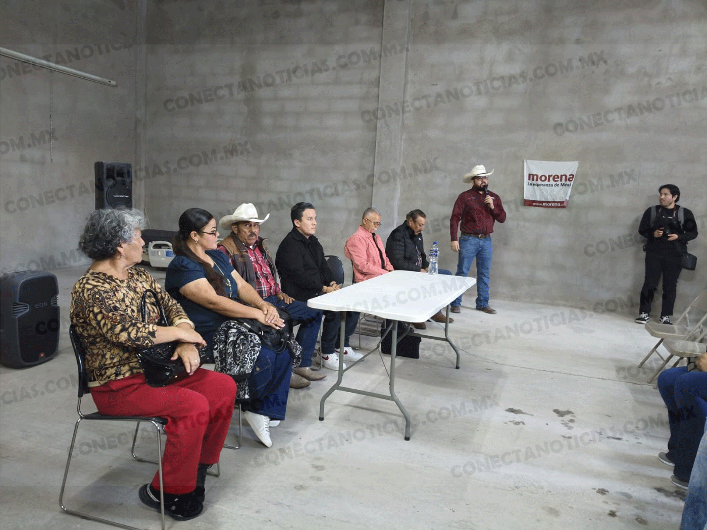 Vivienda y altos costos de Revalidación Vehicular: las principales inquietudes ciudadanas expuestas a funcionarios federales en San Francisco de Conchos