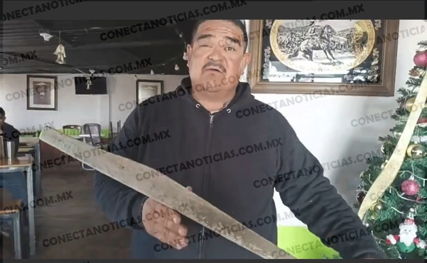 Roban efectivo y equipo telefónico de restaurante en Camargo; rompieron el cristal de la puerta principal