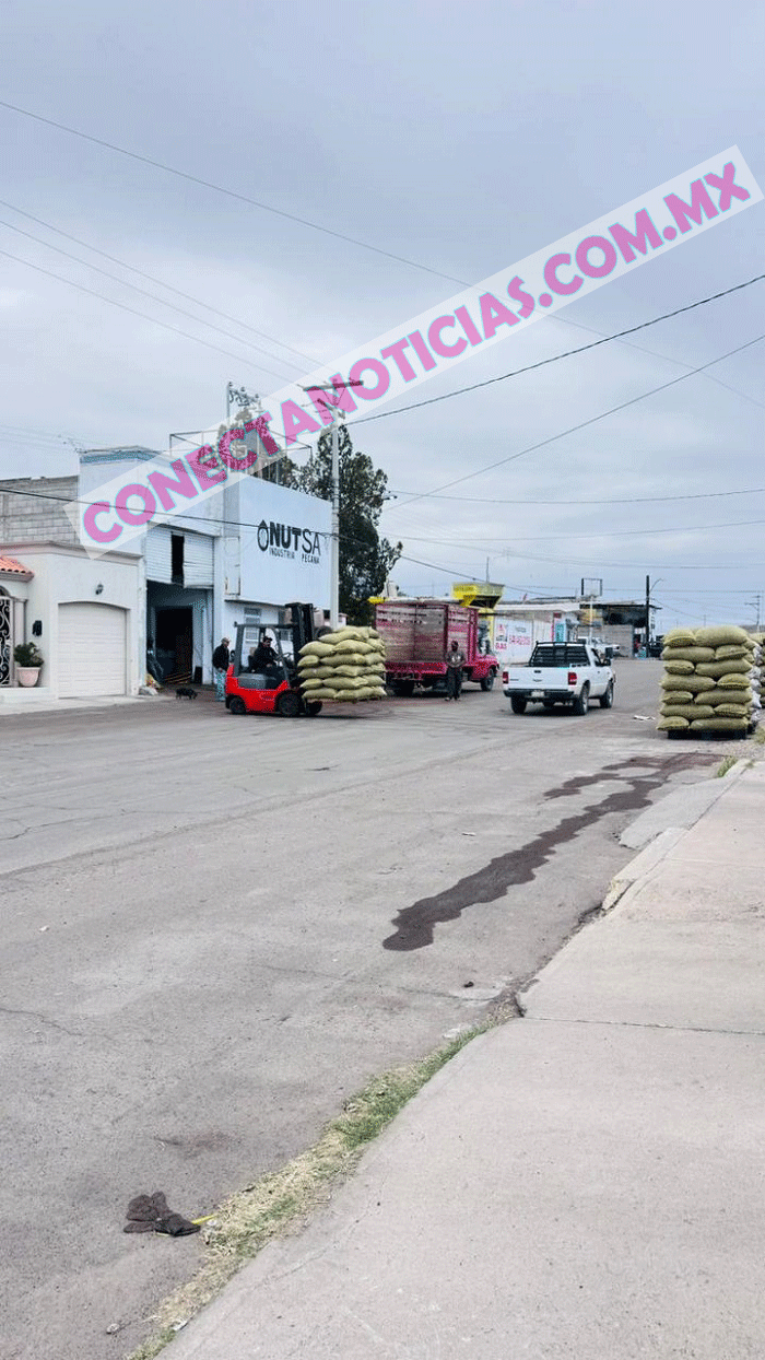 Vecinos denuncian riesgo vial por operaciones de empresa nuecera en el sector