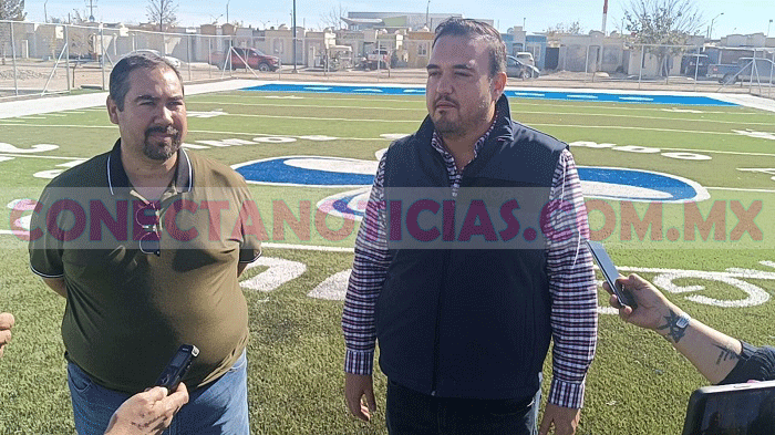 Avanza cancha de tochito en Camargo; será única en el centro-sur de Chihuahua y detonará el turismo deportivo: Jorge Aldana 