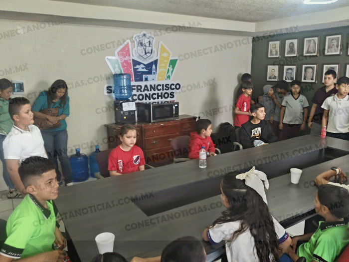 Niñas y niños viven la experiencia de ser autoridades por un día en San Francisco de Conchos: Norma Pavía