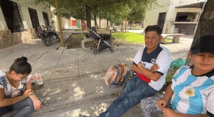 De Honduras y el Salvador a Chihuahua: la historia de 2 parejas muy jóvenes migrante que busca un mejor futuro para sus hijos