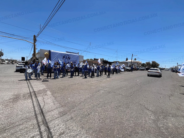 Marco Bonilla participa en el “Terremoto Azul” en Jiménez y Camargo; convoca a ciudadanos a sumarse al PAN