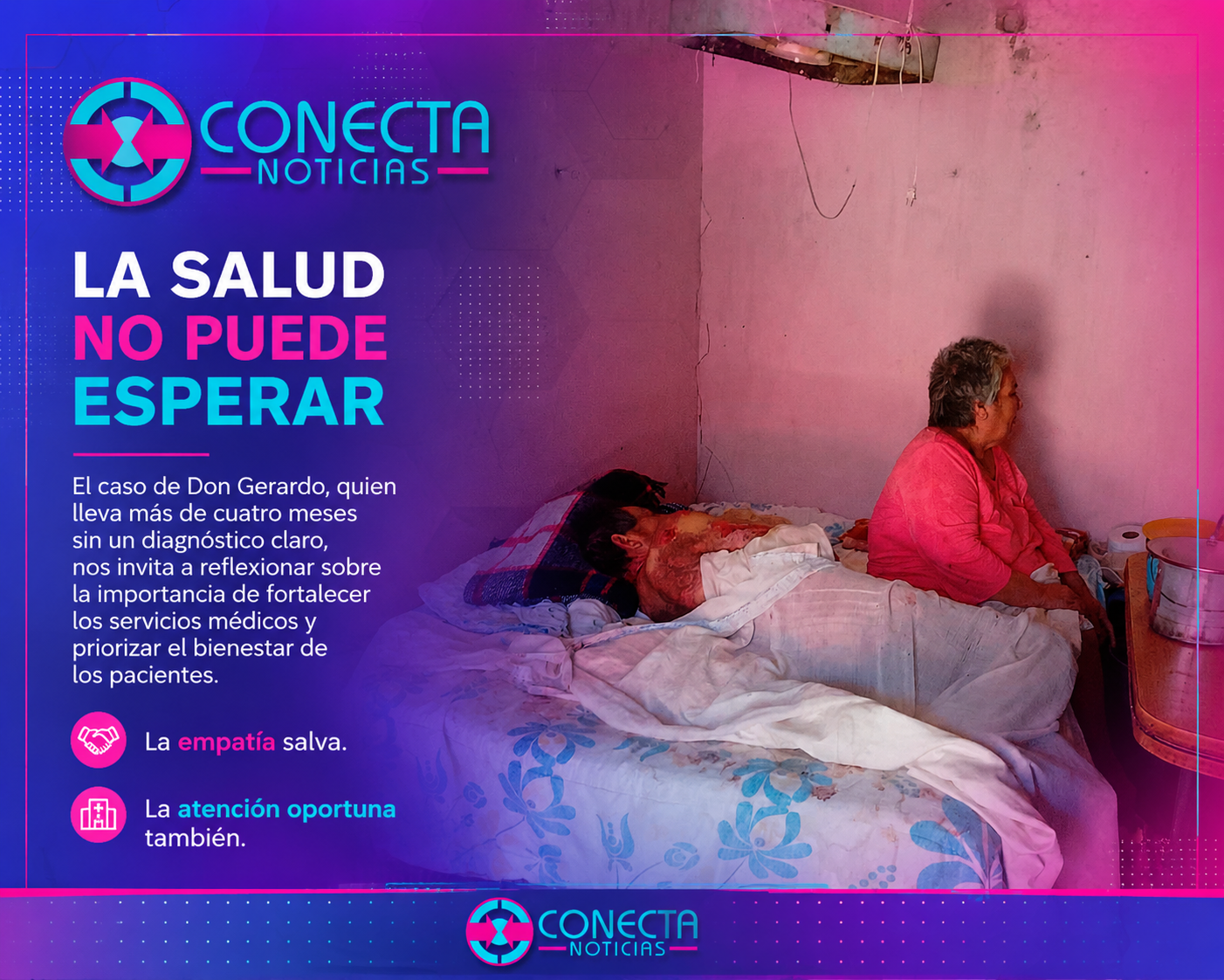 La salud no puede esperar: llaman a fortalecer la atención médica y la empatía en el sistema de salud