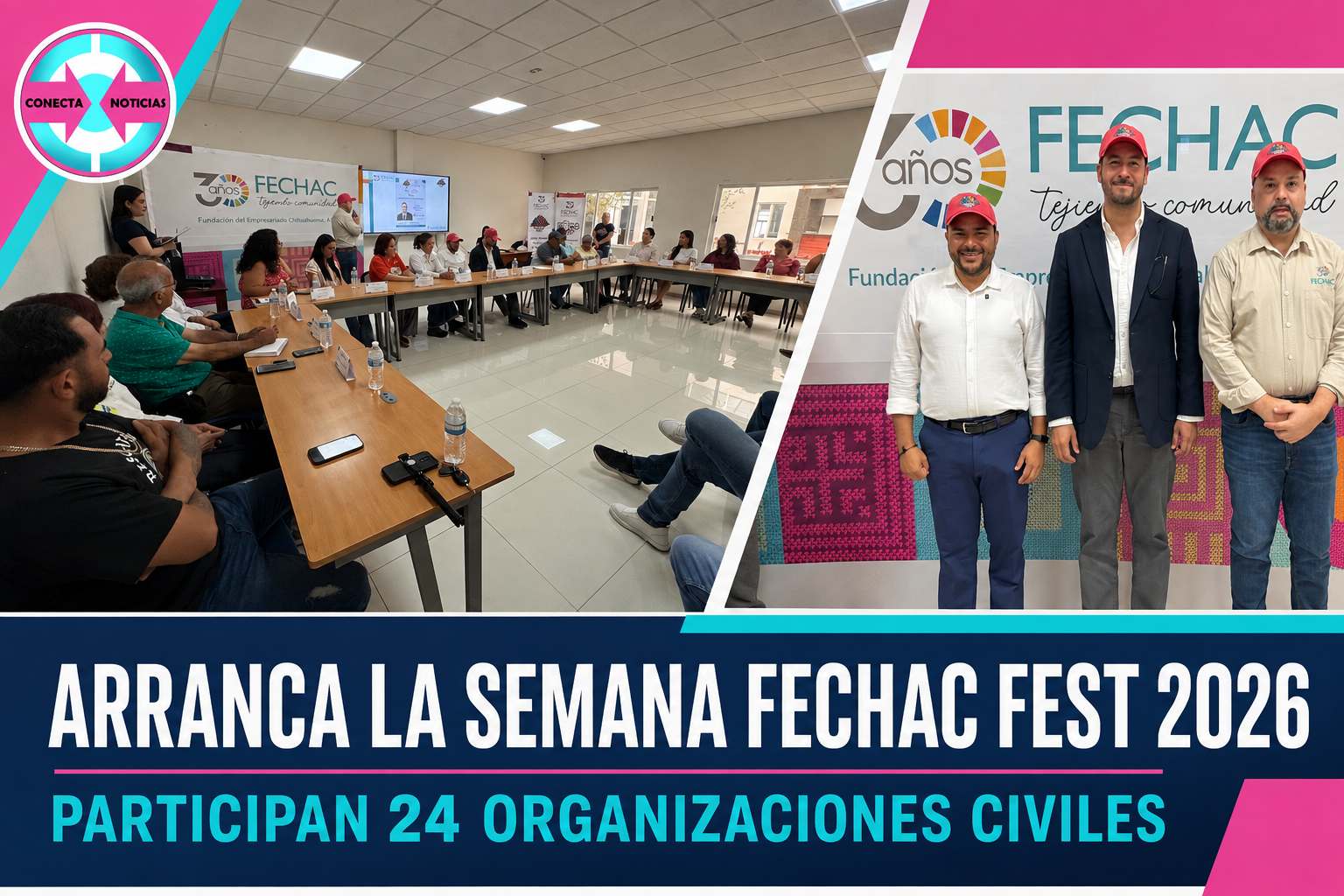 Arranca la Semana FECHAC Fest 2026 en Camargo; participarán 24 organizaciones civiles