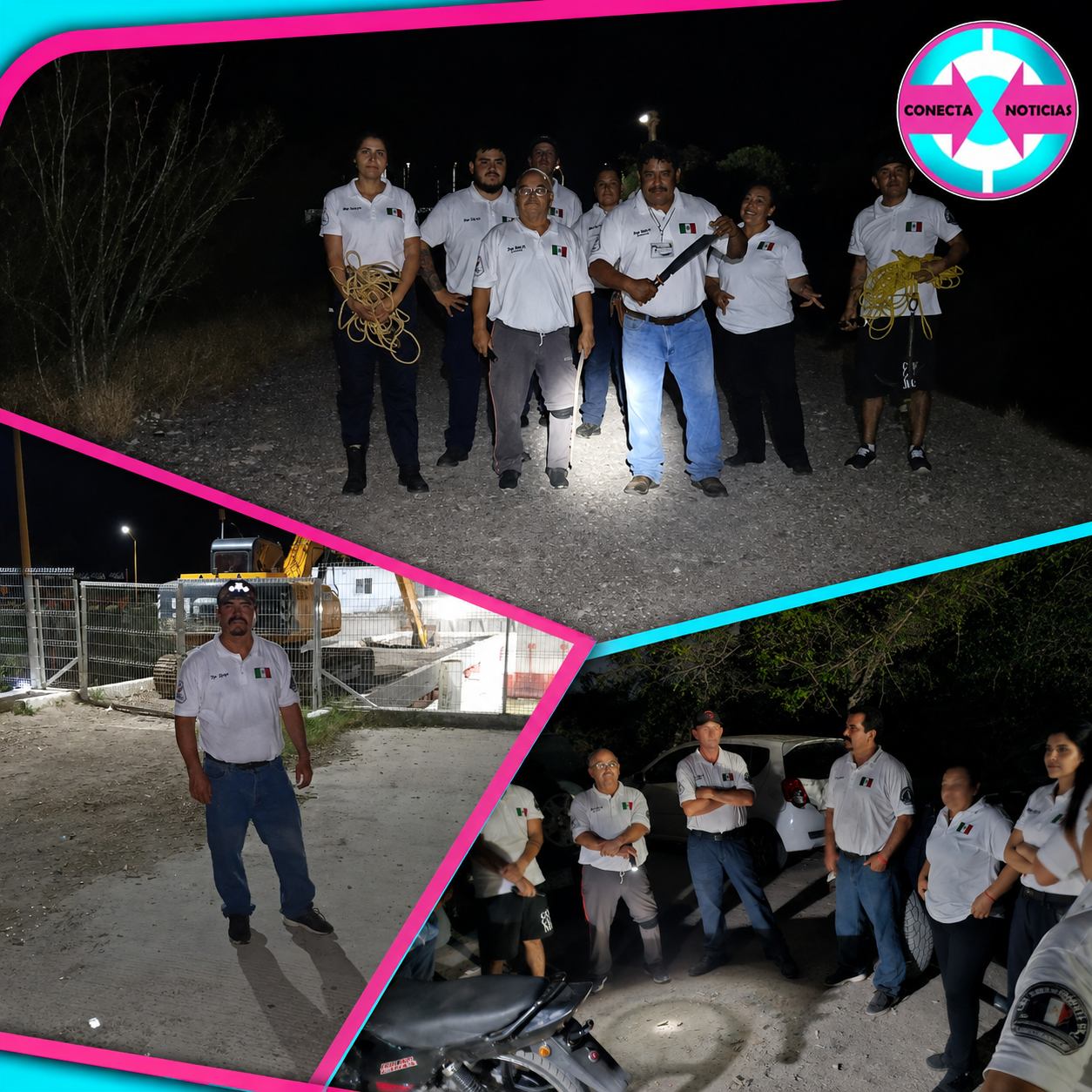 Comisión Nacional de Emergencias inicia operaciones en Camargo y participa en búsqueda junto al río Conchos