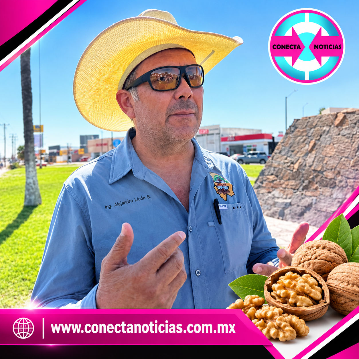 Alejandro Licón pide vigilar centros de compra de nuez para frenar posibles robos en Chihuahua