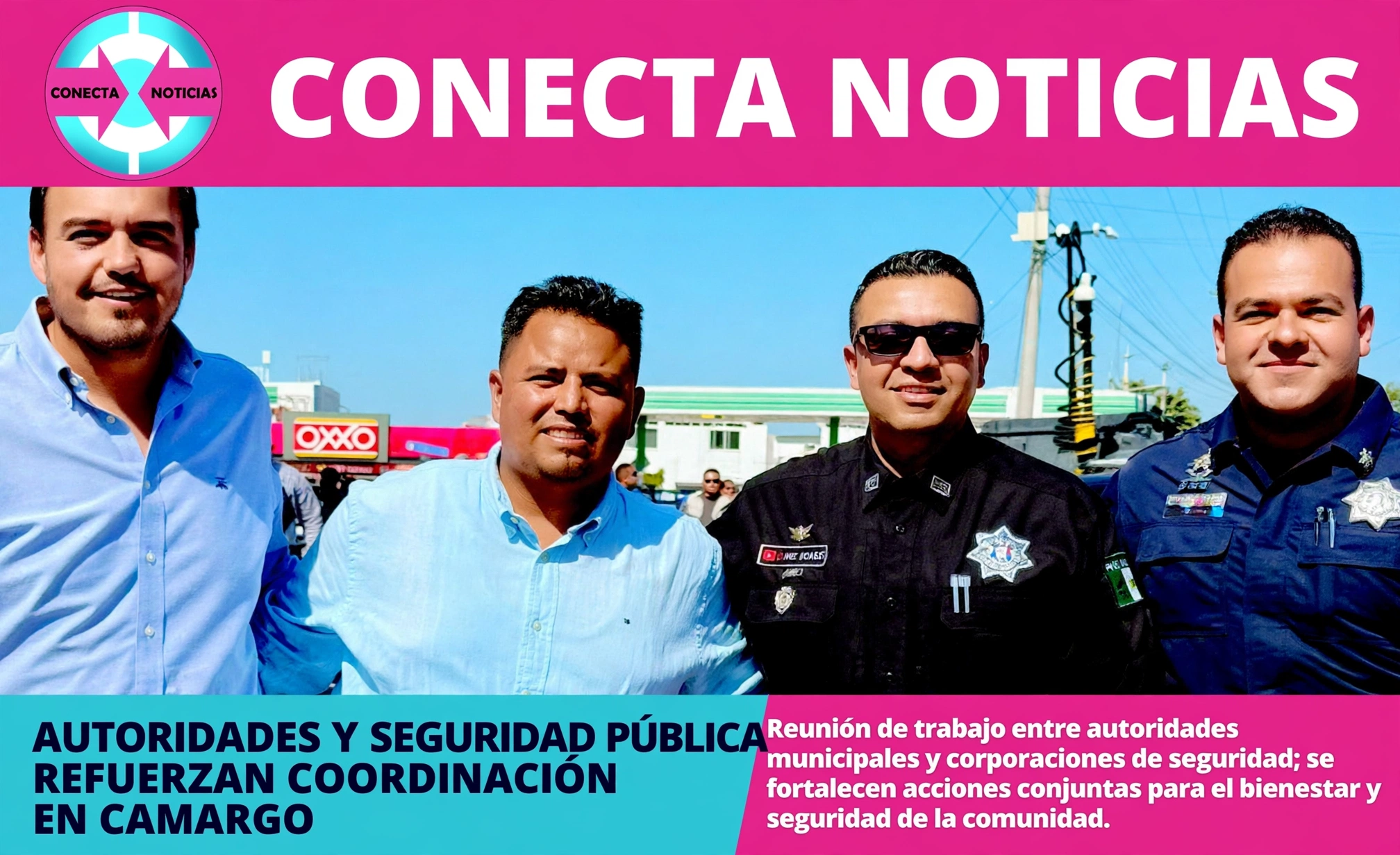 Arturo Ruacho representa a COPARMEX Delicias en operativo de protección a la cosecha de nuez en Camargo